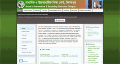 Desktop Screenshot of dinajpurboard.gov.bd
