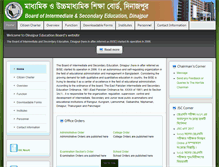 Tablet Screenshot of dinajpurboard.gov.bd